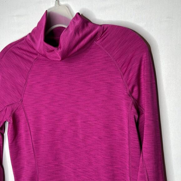 Under Armour Fuchsia Pink Cowl Neck Sweatshirt. Size Small. - Picture 2 of 7